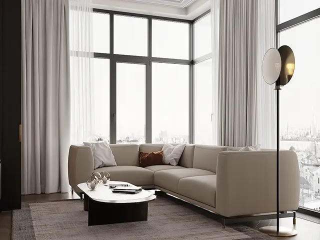 угловое остекление